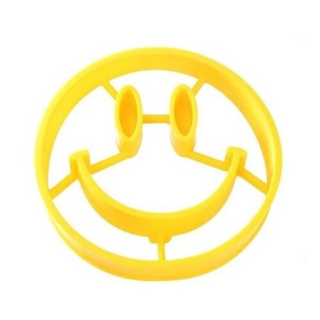 Modelador de ovo de silicone - panqueca - rosto sorridente