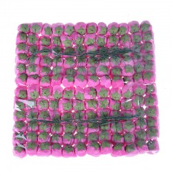 Rosas artificiais - feitas de espuma - para decoração - 2cm - 144 peças