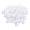 Rosas artificiais - feitas de espuma - para decoração - 3 cm