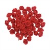 Rosas artificiais - feitas de espuma - para decoração - 3 cm