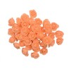 Rosas artificiais - feitas de espuma - para decoração - 3 cm
