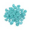 Rosas artificiais - feitas de espuma - para decoração - 3 cm