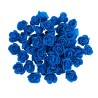 Rosas artificiais - feitas de espuma - para decoração - 3 cm