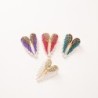 broche de asas de anjo de cristal