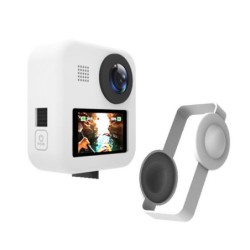Capa protetora de silicone - caixa - para câmera esportiva GoPro Max 360