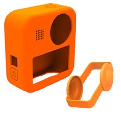 Capa protetora de silicone - caixa - para câmera esportiva GoPro Max 360