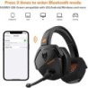 NUBWO G06 - 2.4GHz - 3.5mm - gaming headphones - wireless headset - Bluetooth - noise reduction - with microphoneHeadsets