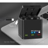 Bateria de iões de lítio de 1680mAh - com carregador - para GoPro Hero 5/6/7