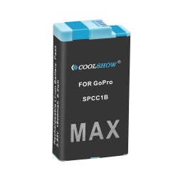 Bateria Li-ion de 1600mAh - recarregável - para GoPro Hero Max