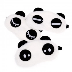 Máscara de dormir Panda - máscara para os olhos - algodão macio