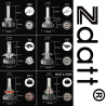 Luzes LED Zdatt - H1 H4 H7 H8 H9 H11 HB3 9005 9006 - lâmpadas de carro - 12000LM 100W 6000K 12V