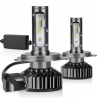 Luzes LED Zdatt - H1 H4 H7 H8 H9 H11 HB3 9005 9006 - lâmpadas de carro - 12000LM 100W 6000K 12V