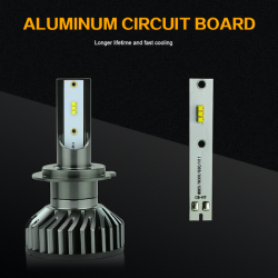 Luzes LED Zdatt - H1 H4 H7 H8 H9 H11 HB3 9005 9006 - lâmpadas de carro - 12000LM 100W 6000K 12V