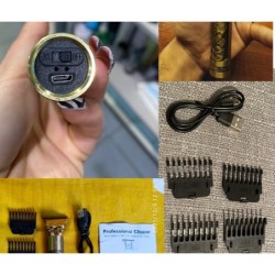 Electric hair trimmer - shaver - USB - Buddha / dragon designHair trimmers