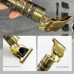 Electric hair trimmer - shaver - USB - Buddha / dragon designHair trimmers