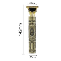 Electric hair trimmer - shaver - USB - Buddha / dragon designHair trimmers