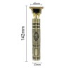 Electric hair trimmer - shaver - USB - Buddha / dragon designHair trimmers