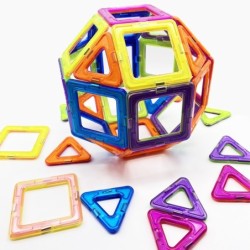 Blocos de construção magnéticos - conjunto de construção - tamanho grande - brinquedo educativo