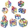 Blocos de construção magnéticos - conjunto de construção - tamanho grande - brinquedo educativo