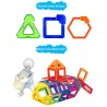 Blocos de construção magnéticos - conjunto de construção - tamanho grande - brinquedo educativo