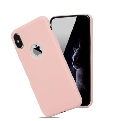 Capa de silicone macio - Pudim de doces - para iPhone - rosa