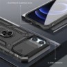 Capa protetora - capa da lente da câmera - pára-choques resistentes - suporte giratório 360 - para iPhone