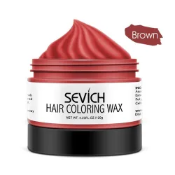 Cera de cor de cabelo forte - tintura de cabelo temporária - 9 cores diferentes