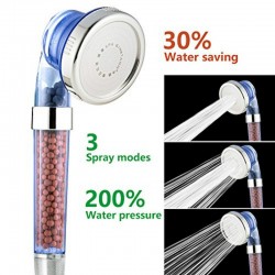 SPA shower head - with anion filter - 3 adjustable functionsShower Heads