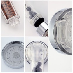 SPA shower head - with anion filter - 3 adjustable functionsShower Heads