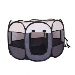Tenda portátil para animais de estimação - cercadinho dobrável - para ambiente externo / interno