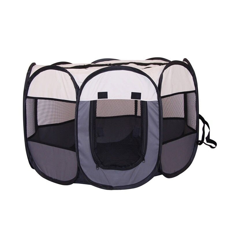 Tenda portátil para animais de estimação - cercadinho dobrável - para ambiente externo / interno