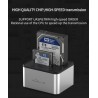 5GBP - USB 3.0 - alumínio dual Bay - docking station - estojo HDD