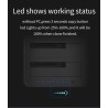 5GBP - USB 3.0 - alumínio dual Bay - docking station - estojo HDD