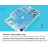 Case externo de alumínio - Roteador Nas WiFi - repetidor - 300mbps - Gabinete HDD3.5 Sata para USB 3.0