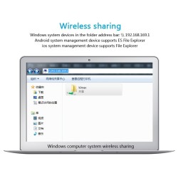 Case externo de alumínio - Roteador Nas WiFi - repetidor - 300mbps - Gabinete HDD3.5 Sata para USB 3.0