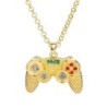 Colar na moda - Gamepad com strass - unissex