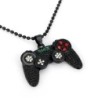 Colar na moda - Gamepad com strass - unissex