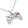 Colar na moda - Gamepad com strass - unissex