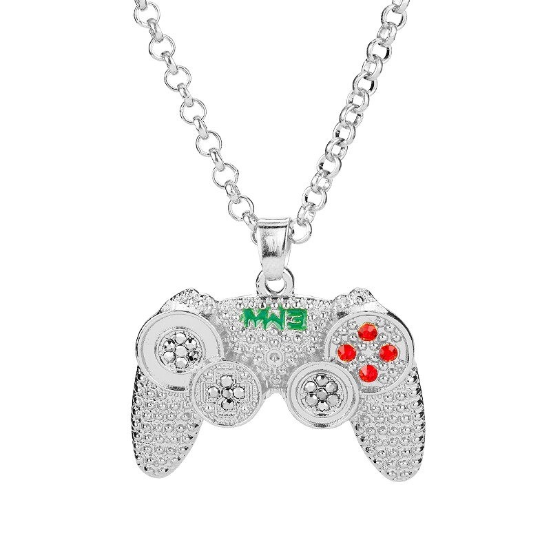 Colar na moda - Gamepad com strass - unissex
