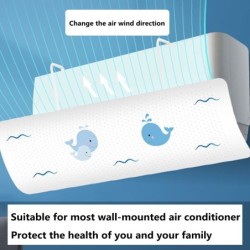 Air conditioner windshield - anti-direct blowing shield - adjustableInterior