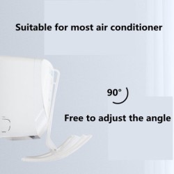 Air conditioner windshield - anti-direct blowing shield - adjustableInterior