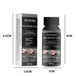 Cola para reparação de pneus - multifuncional - 30ml