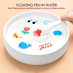 Pintura a água - canetas esferográficas - marcador de quadro branco - desenho flutuante de água - 12 peças