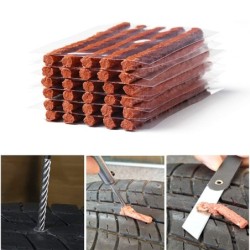 Tiras de borracha para reparação de pneus sem câmara - 50 peças