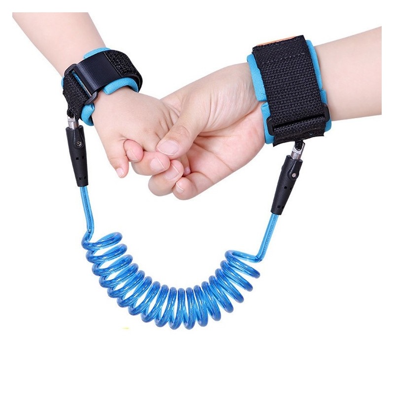 Segurança para crianças - trela anti-perdida - pulseira de pulso - 360 rotativa