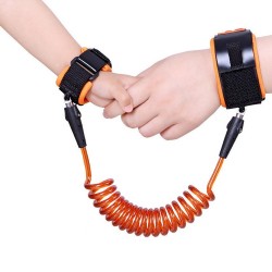 Segurança para crianças - trela anti-perdida - pulseira de pulso - 360 rotativa