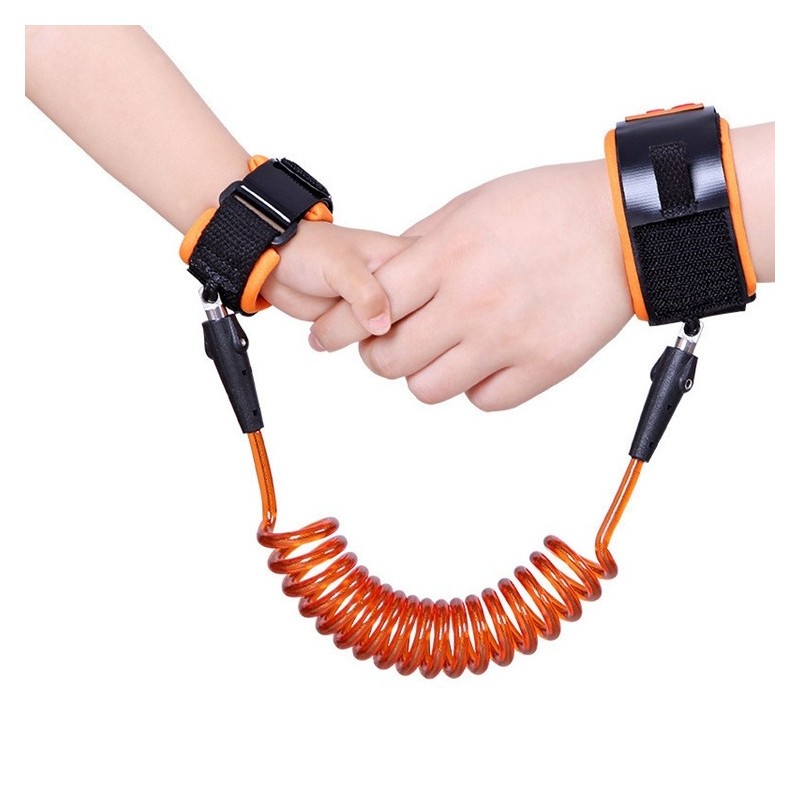 Segurança para crianças - trela anti-perdida - pulseira de pulso - 360 rotativa