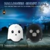 Boneca fantasma de Halloween - reversível - dupla face - brilha no escuro