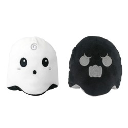Boneca fantasma de Halloween - reversível - dupla face - brilha no escuro