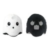 Boneca fantasma de Halloween - reversível - dupla face - brilha no escuro